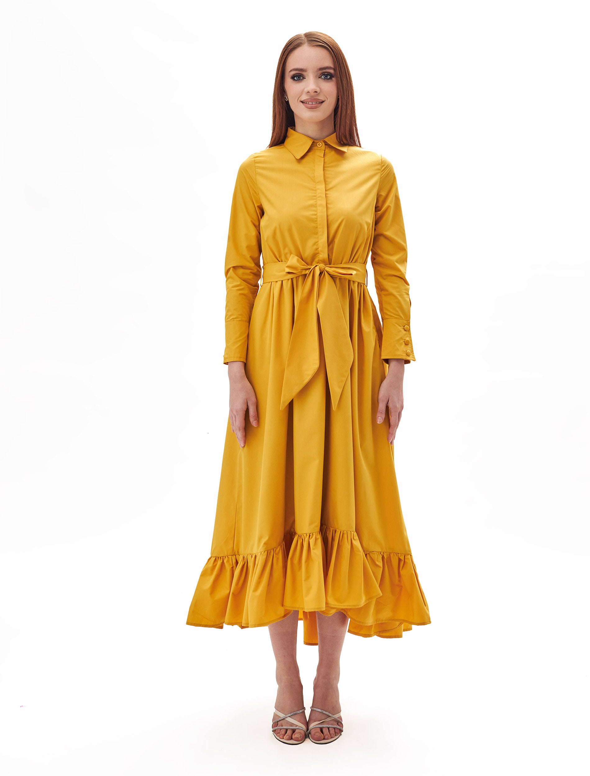 فستان ايلوريت اصفر