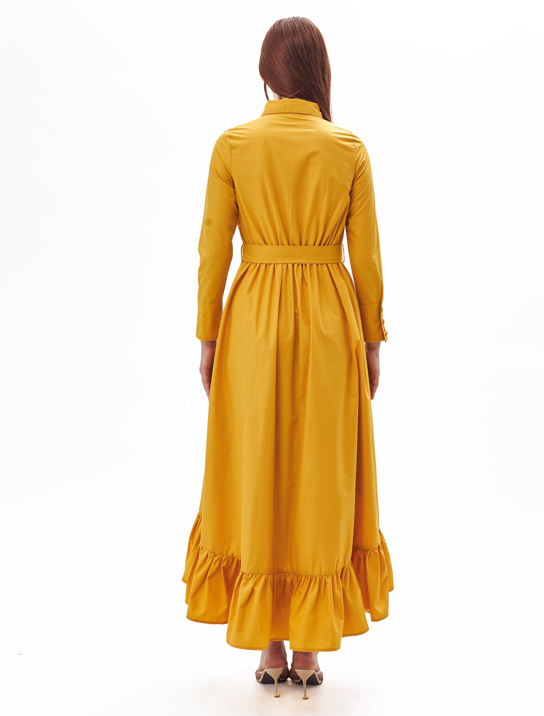 فستان ايلوريت اصفر