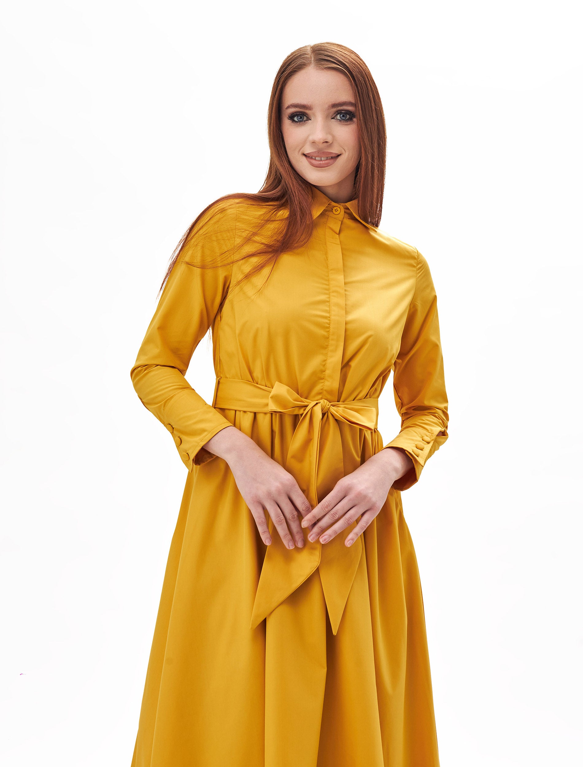 فستان ايلوريت اصفر