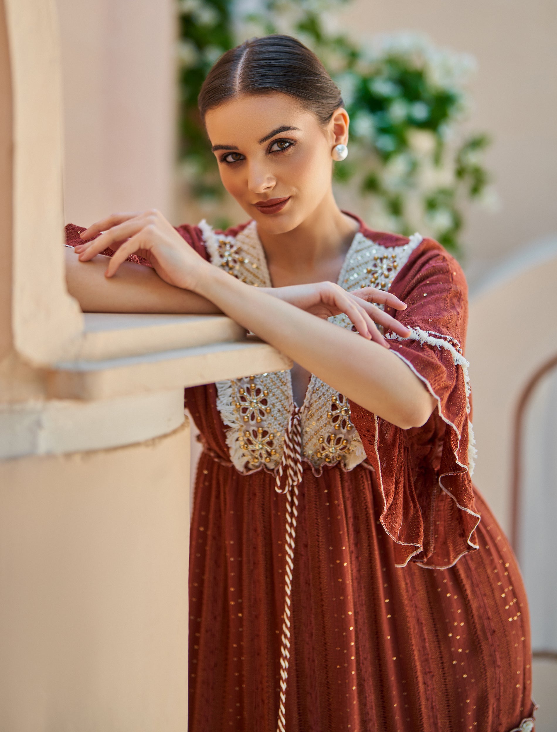 فستان جرس عودي