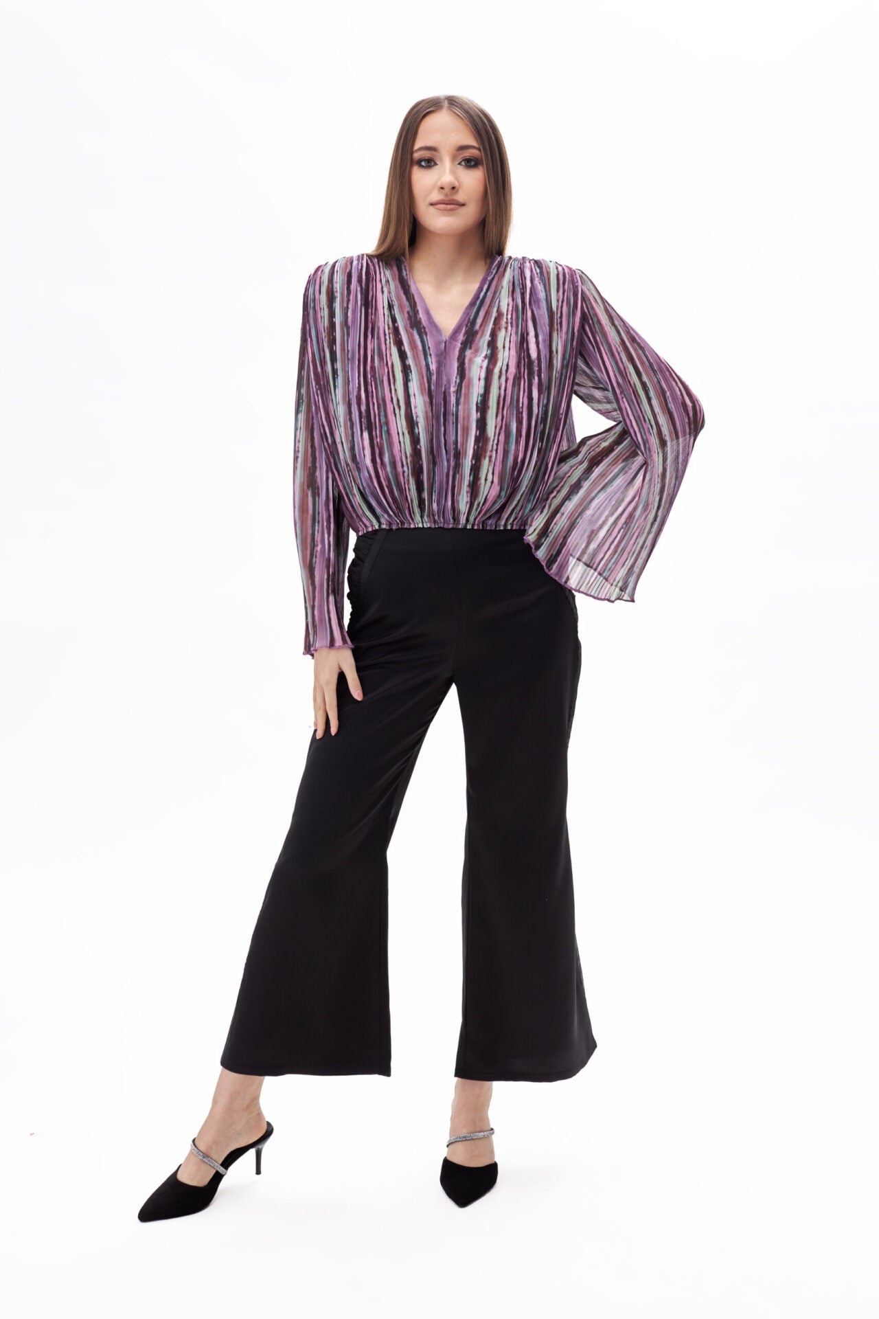 110169 purple blouse &#038; black pant (5)