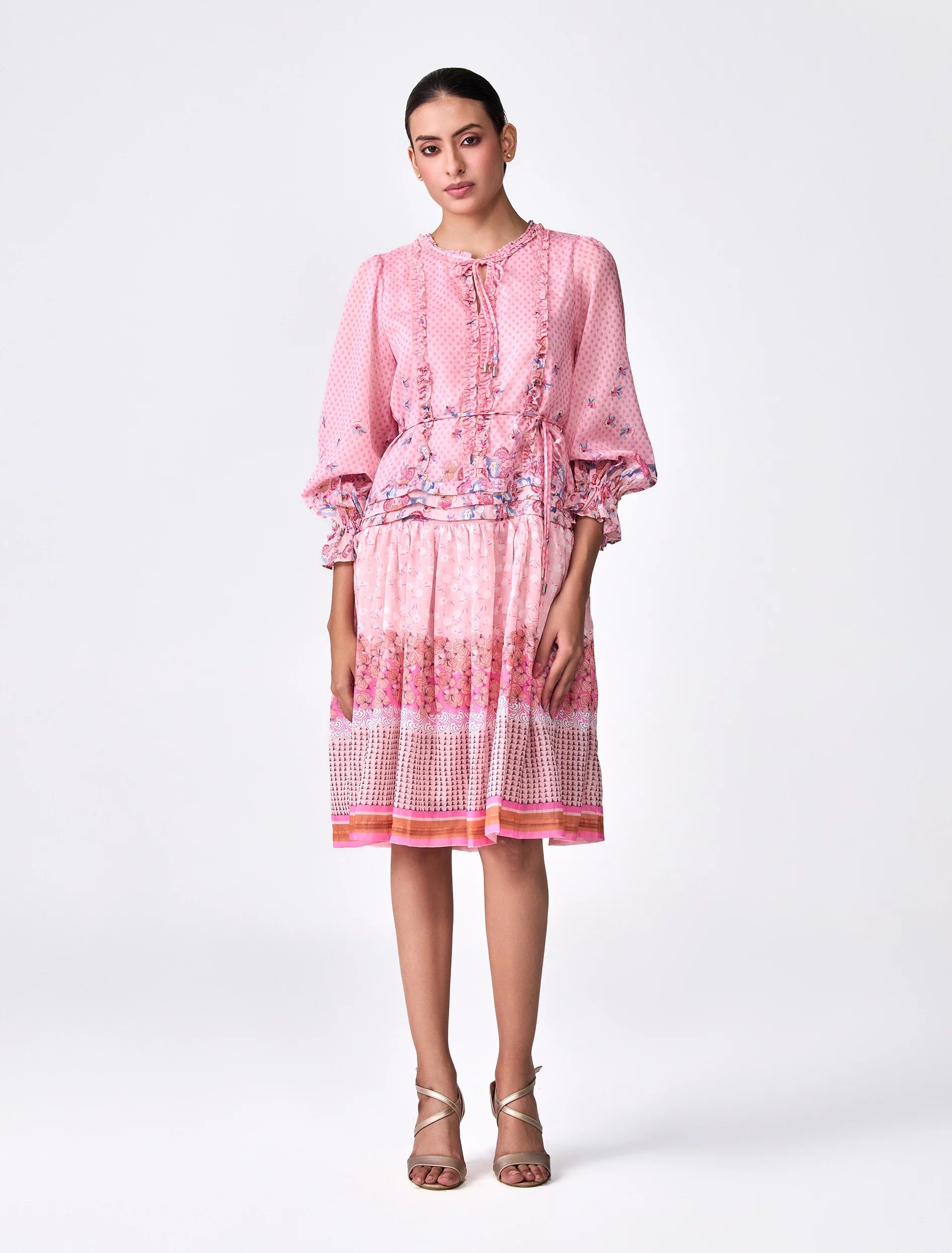 Lavinia Dress - Pink