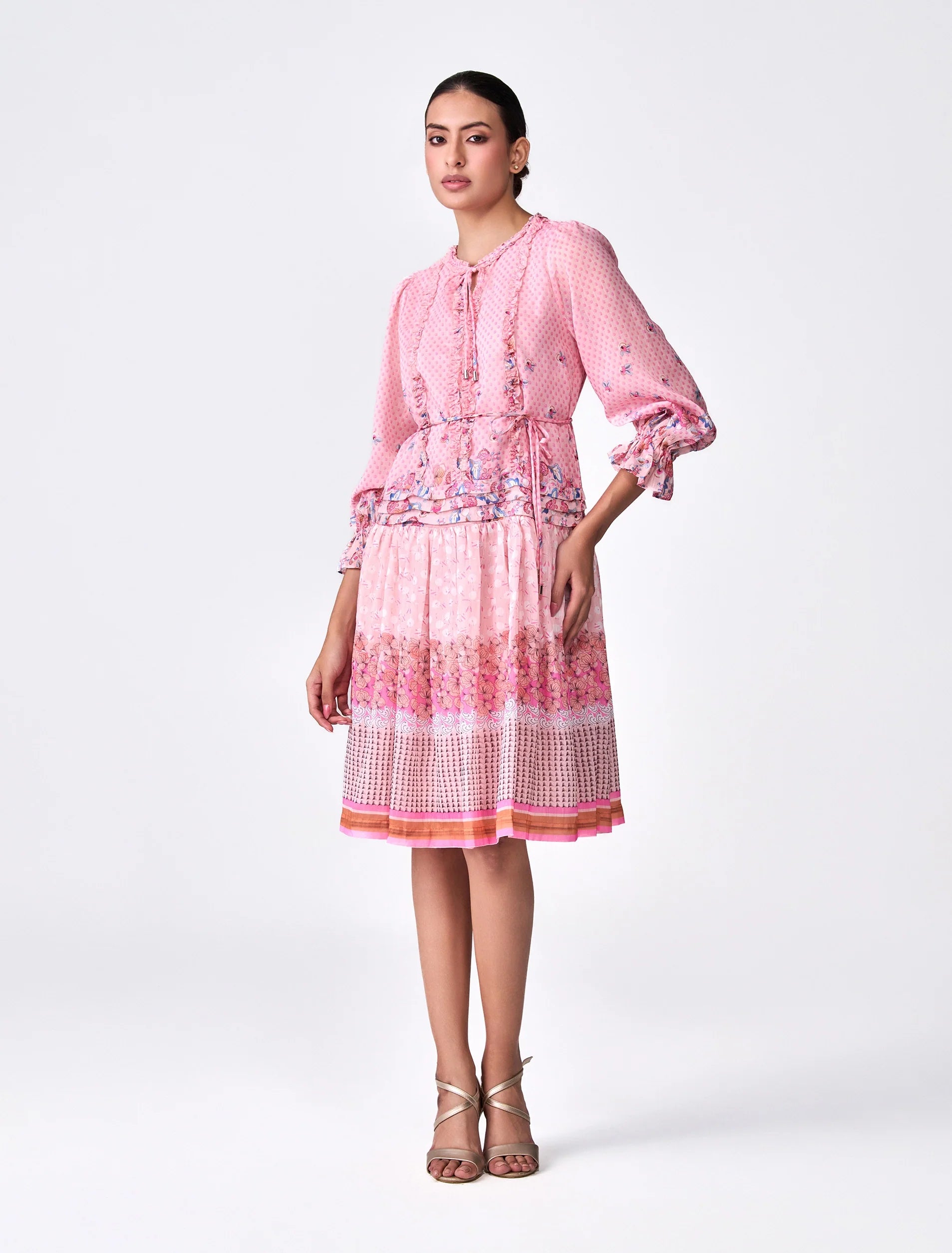 Lavinia Dress - Pink