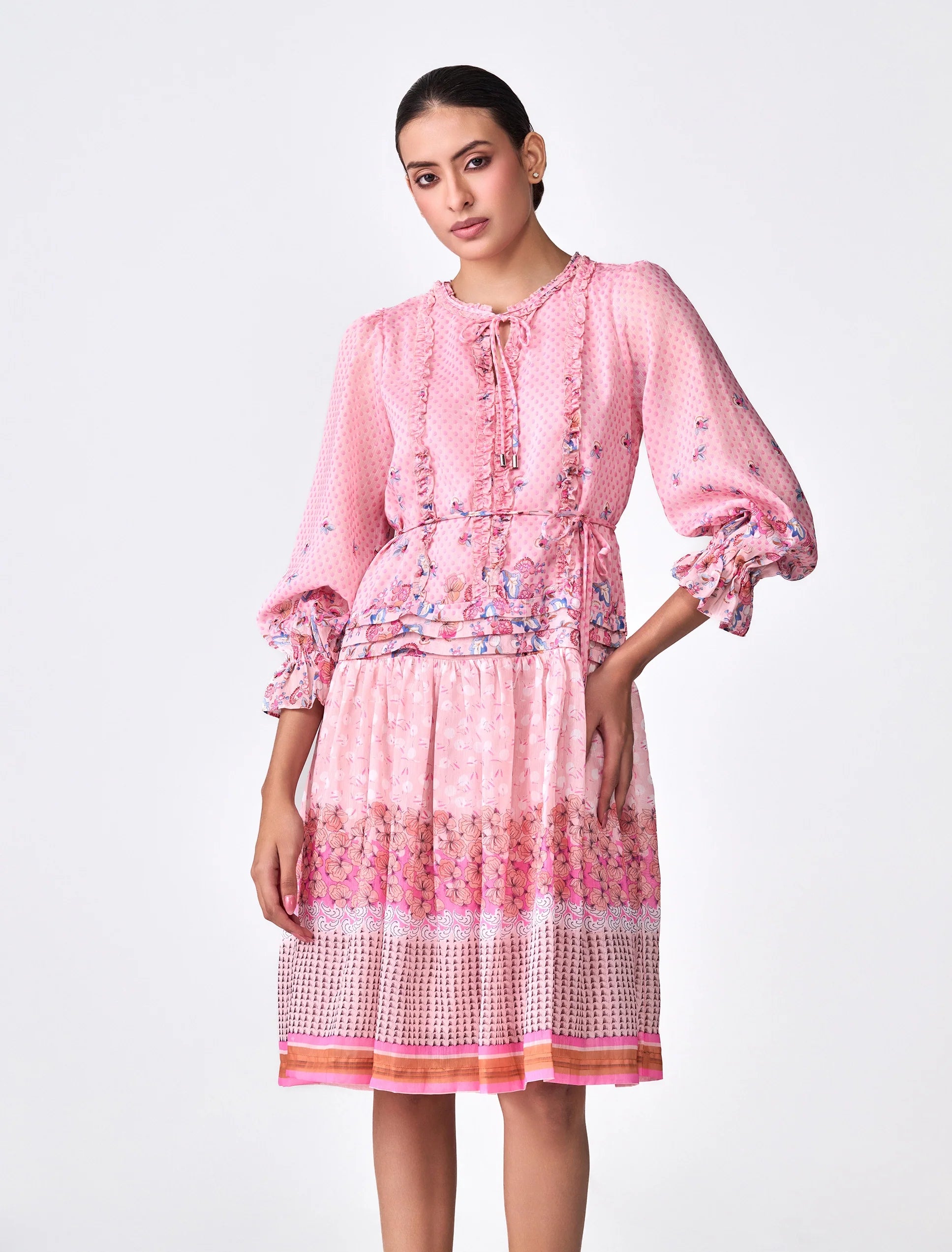Lavinia Dress - Pink