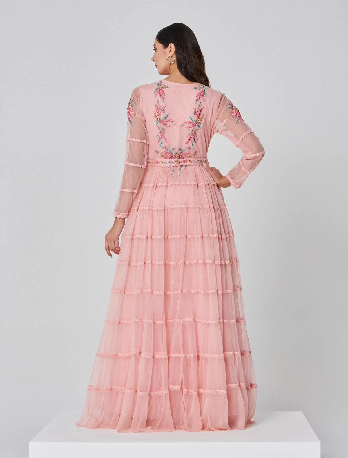 Shalky | Eveleen Dress- Pink Puffy Dress