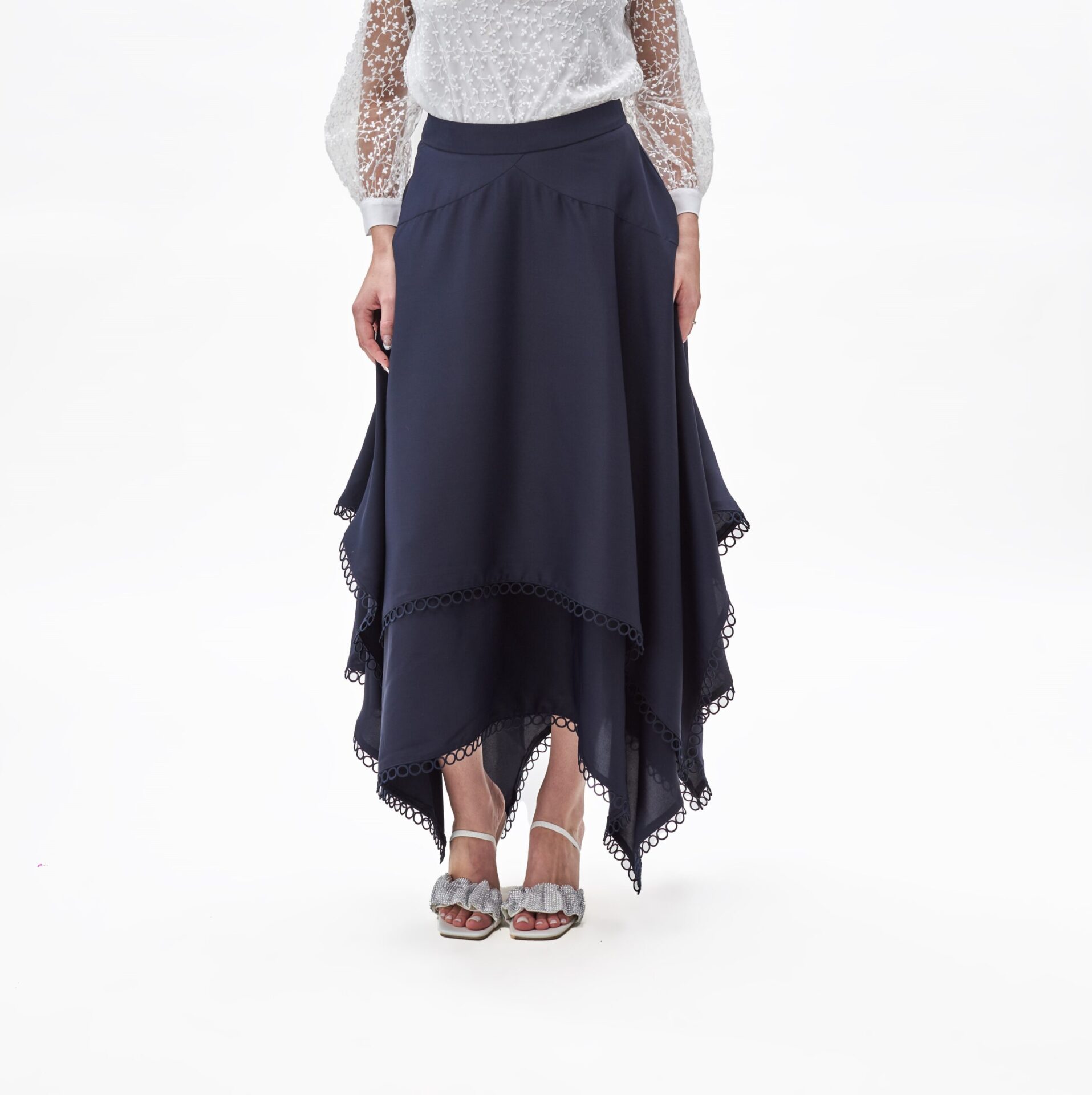 23023 top &#038; 23024 skirt blue1