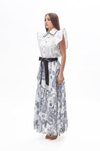 23043 white top & 23044 black print skirt (4)
