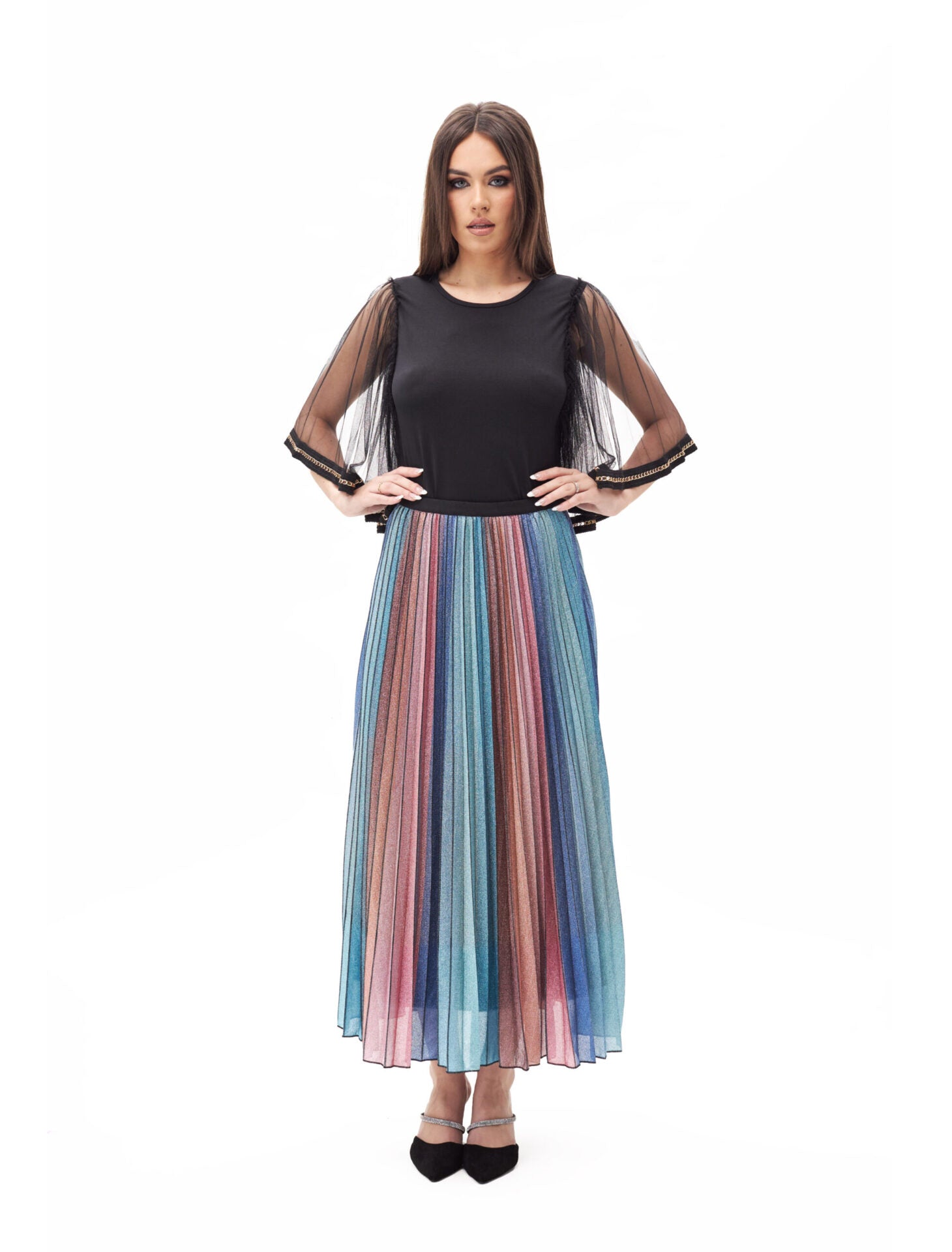 23050 Top &amp; 23051 skirt print (21)