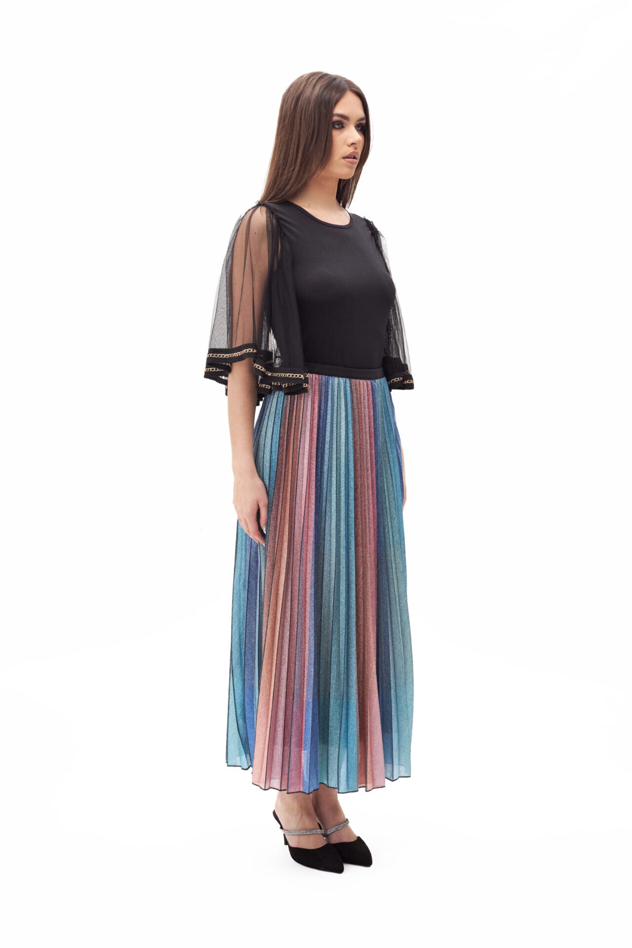 23050 Top &#038; 23051 skirt print (5)