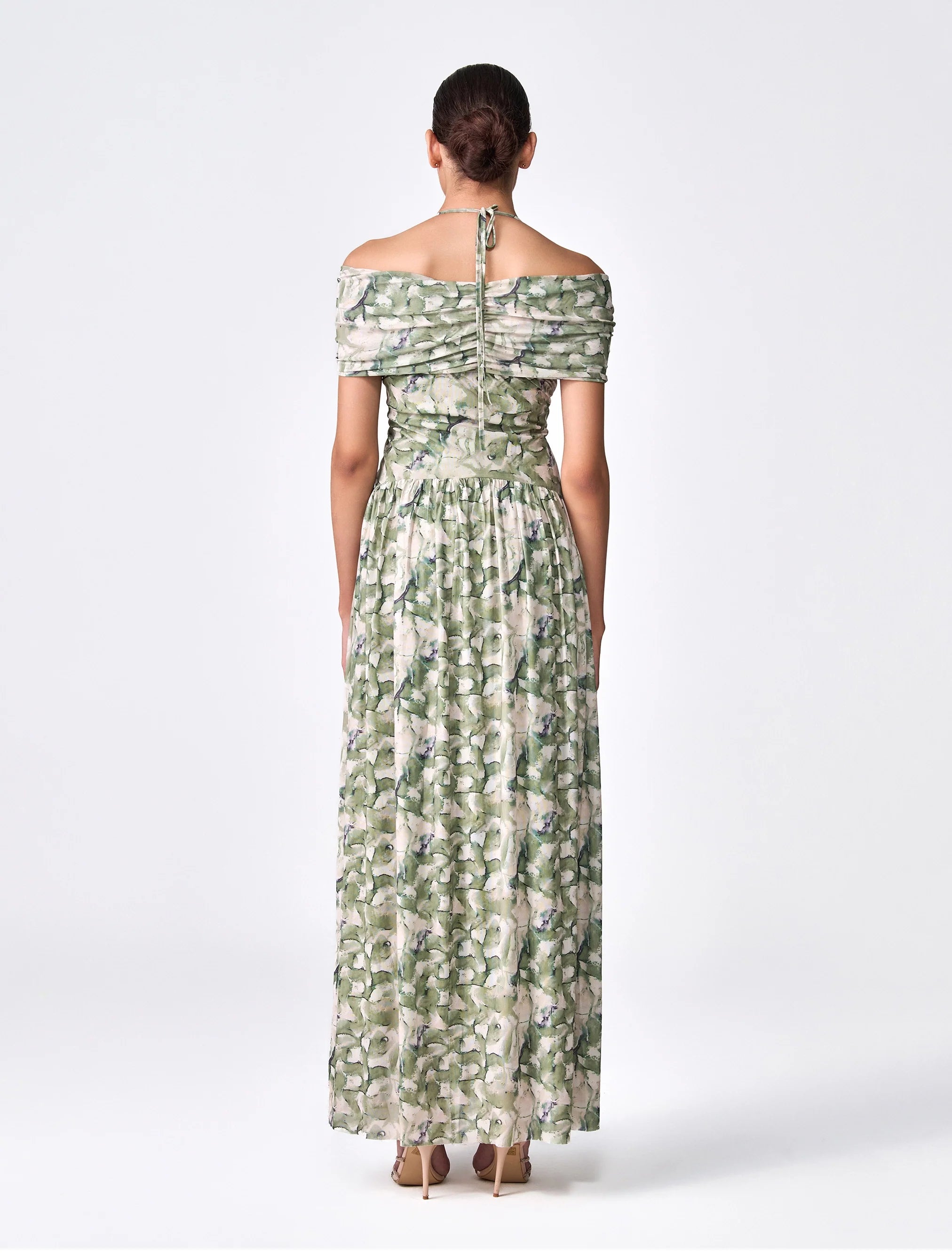 Selene Dress - Sage Green