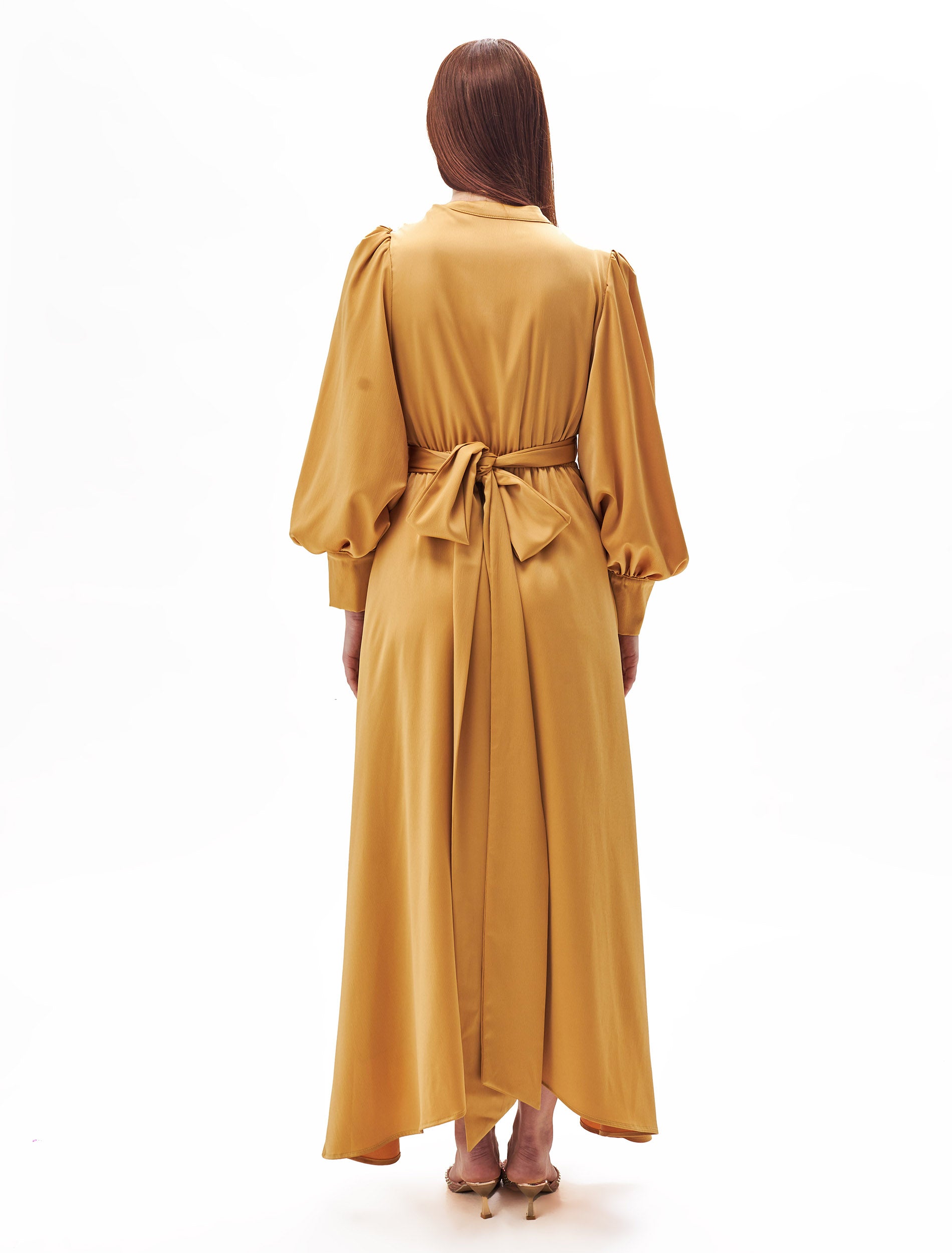 فستان ايسل اخضر فاتح