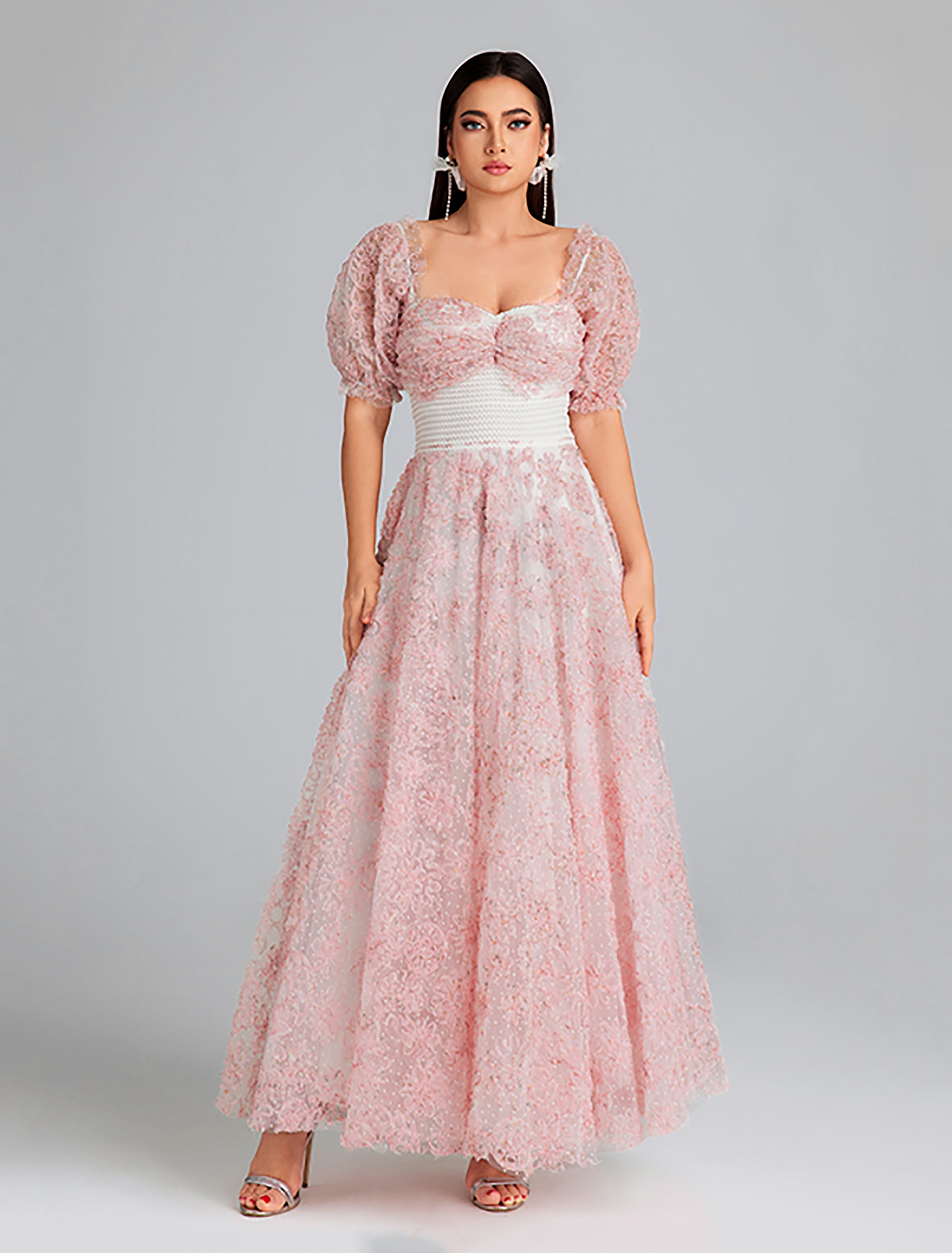 فستان نرجس زهري