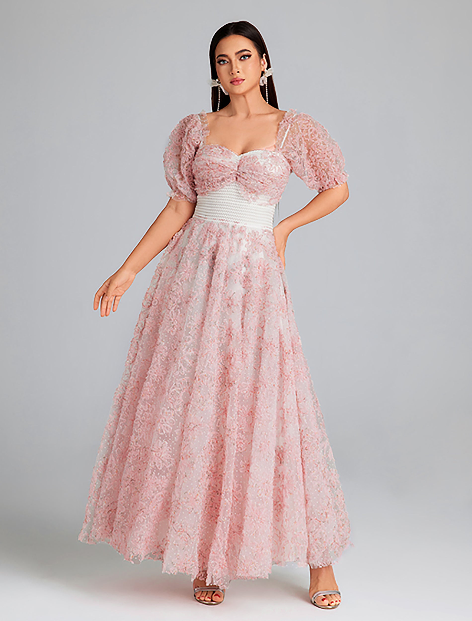 فستان نرجس زهري