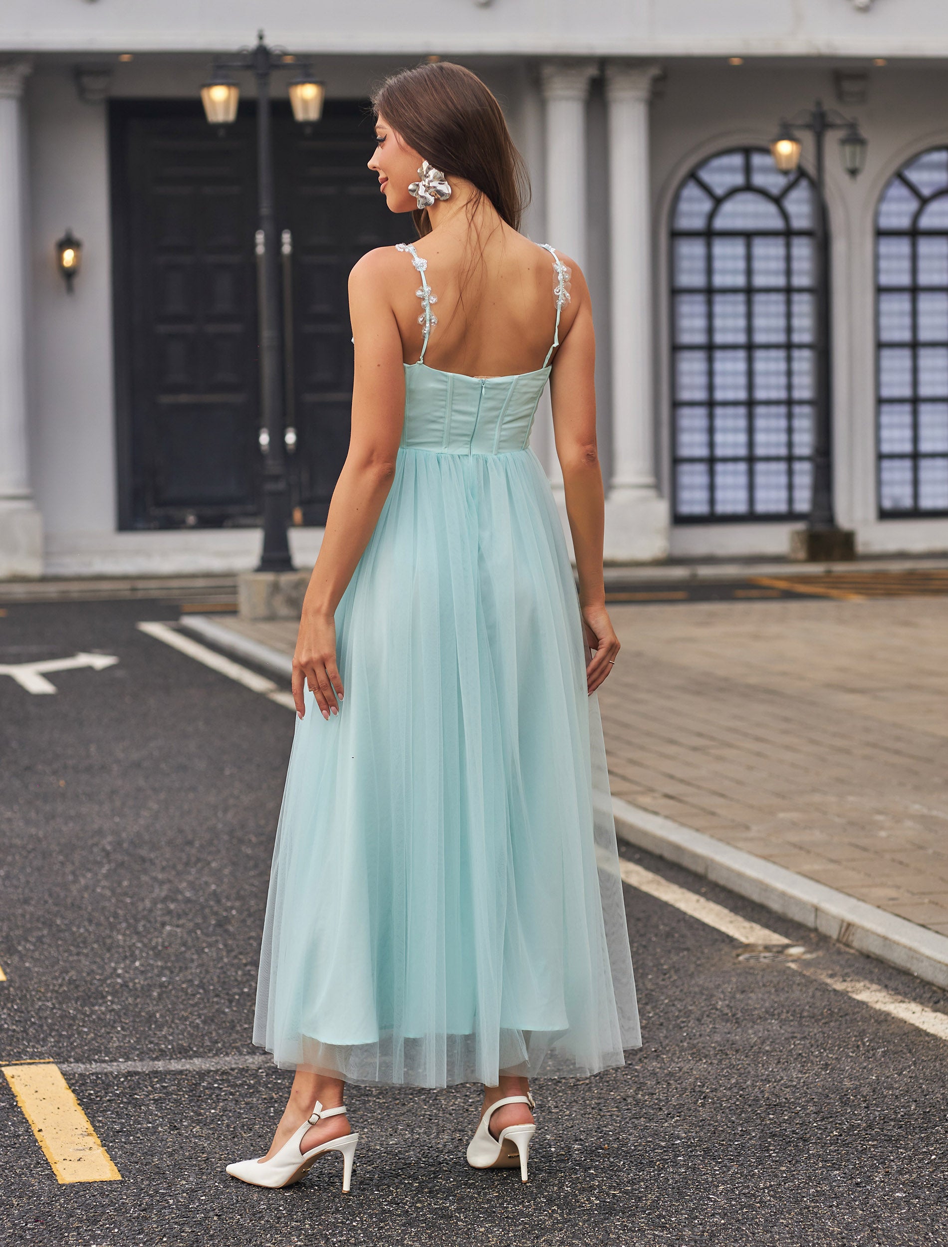 Aqua Belle Dress