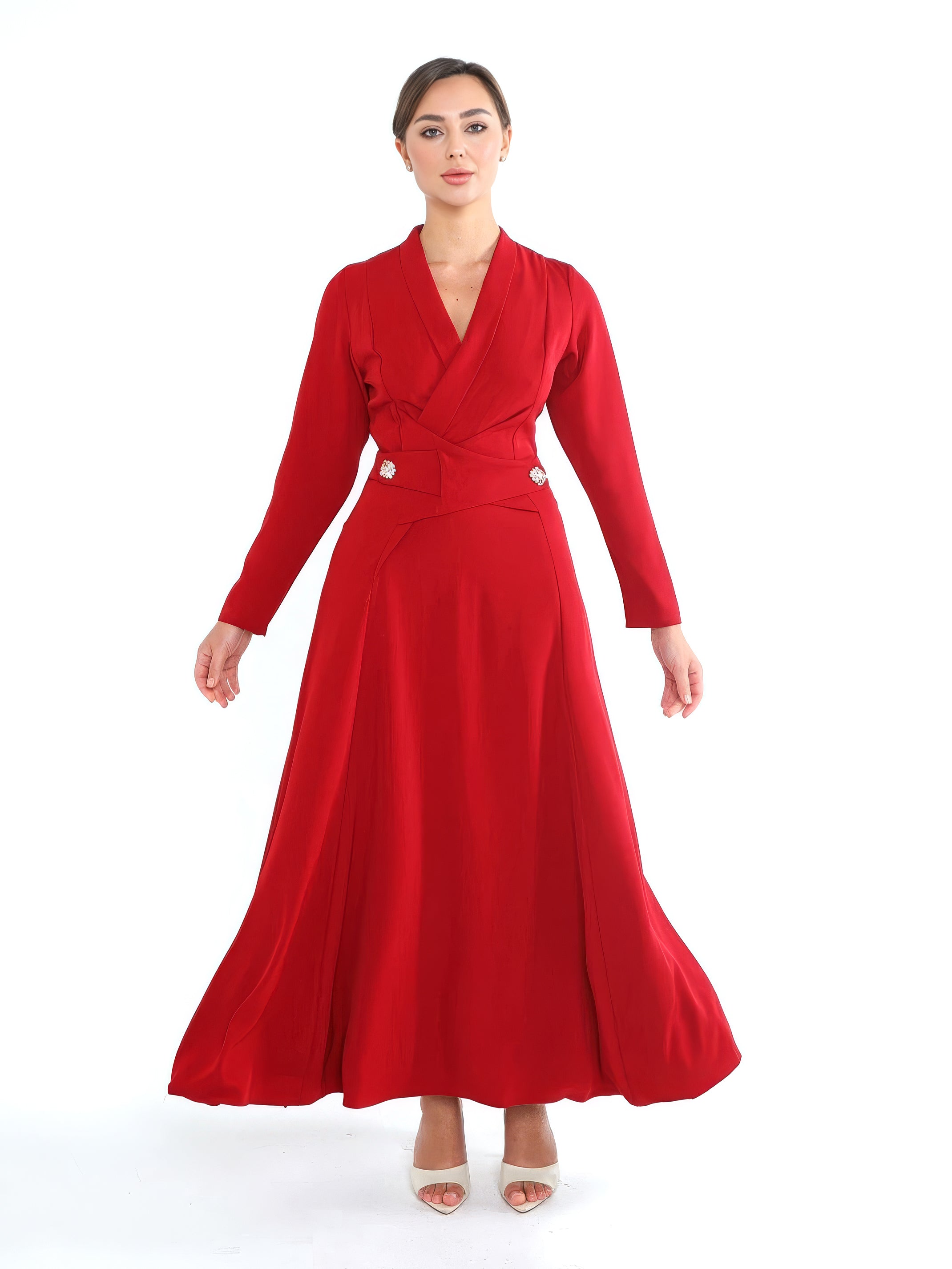 Odette Red Dress