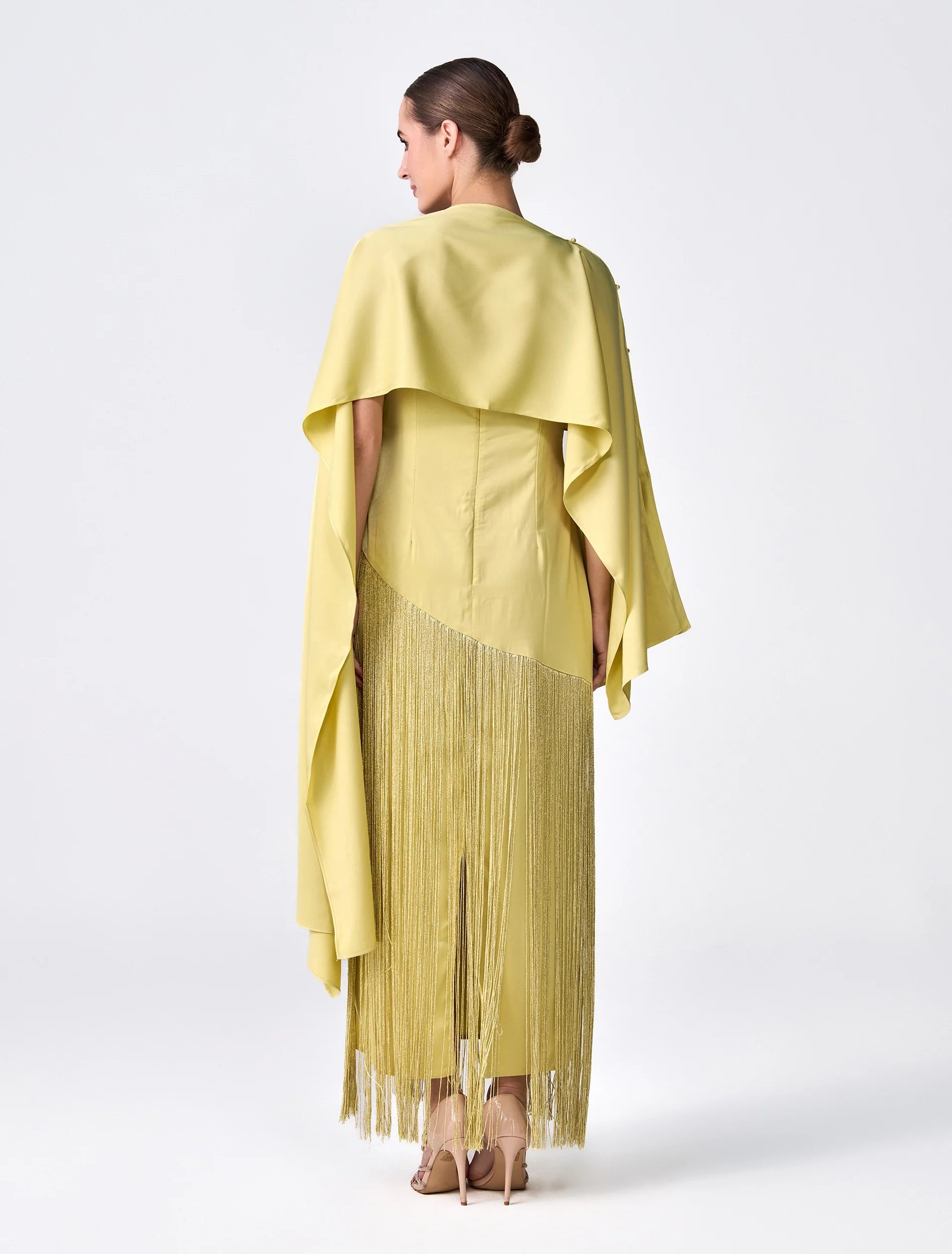Verona Dress - Lemon