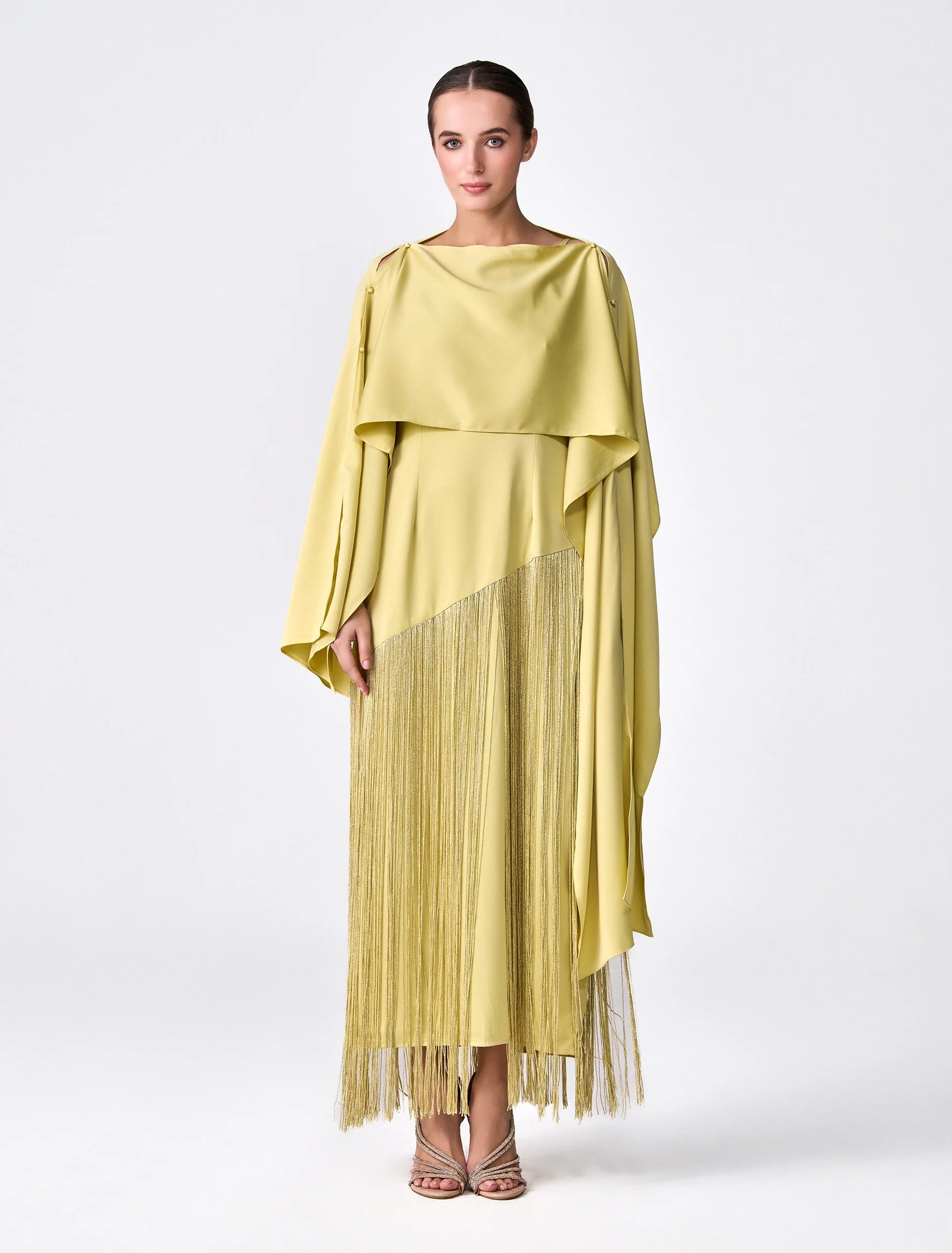 Verona Dress - Lemon