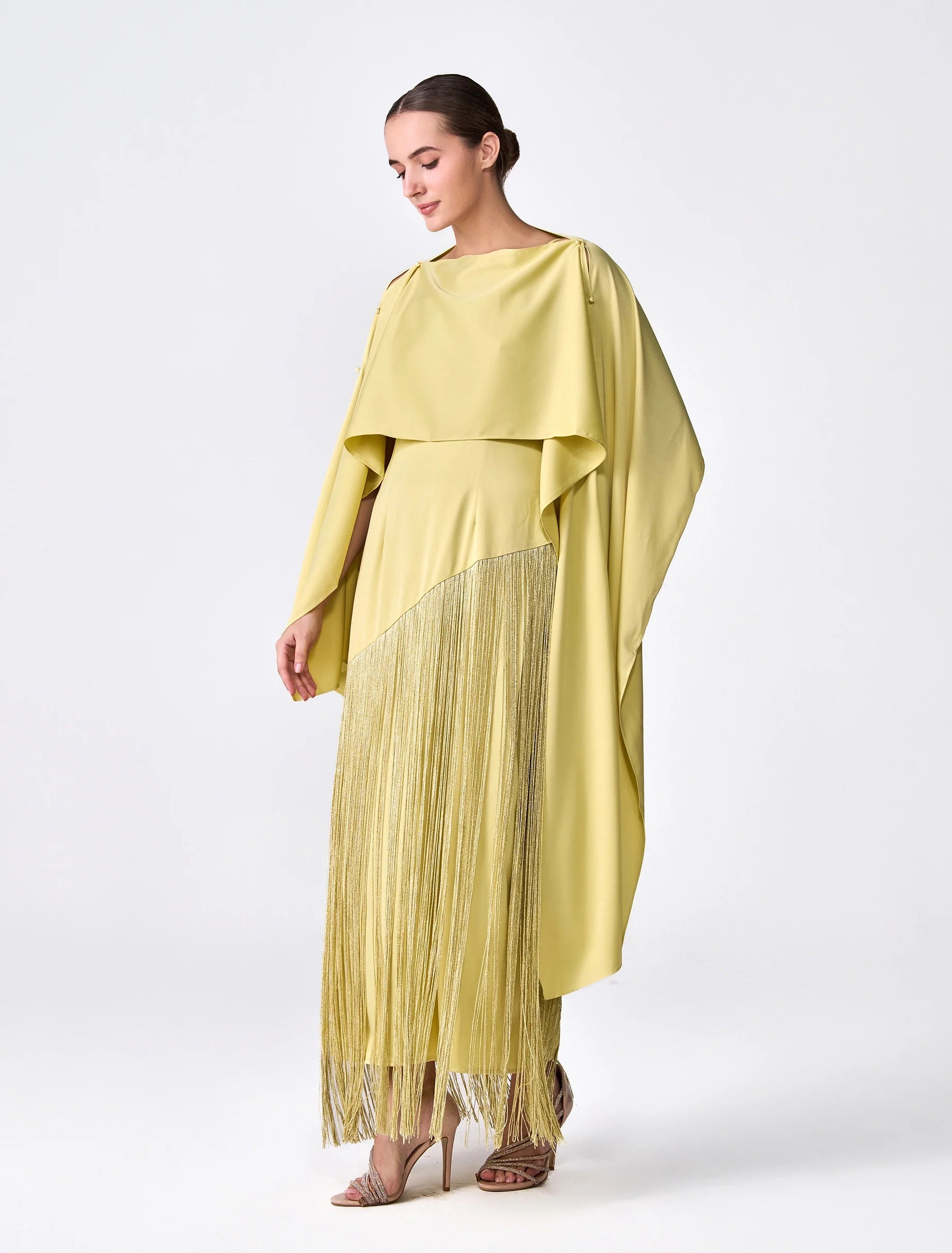 Verona Dress - Lemon