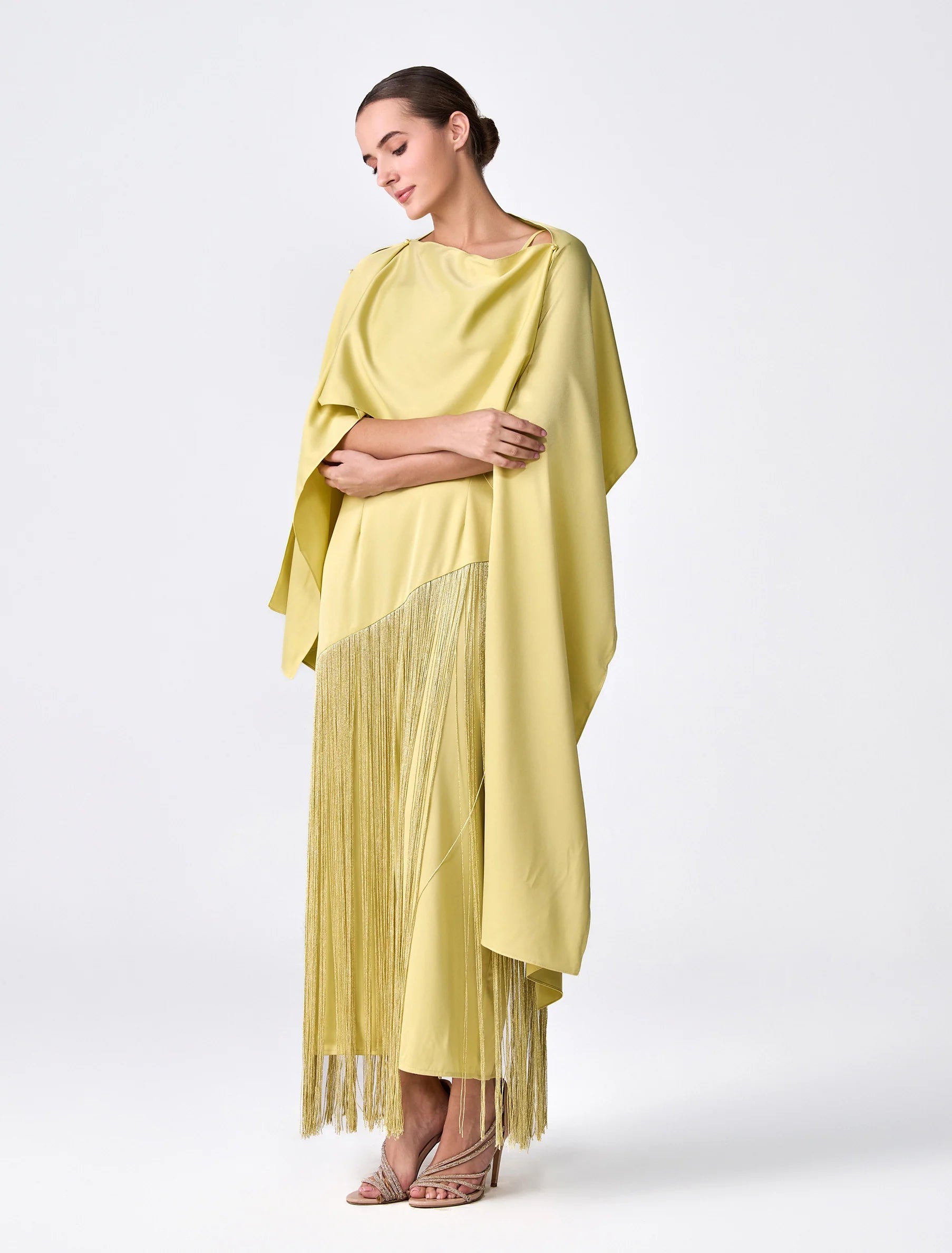 Verona Dress - Lemon