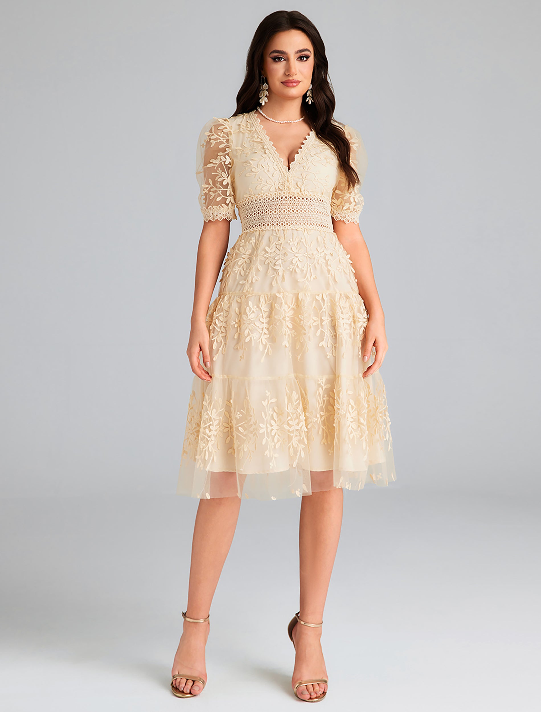 فستان نورس بيج