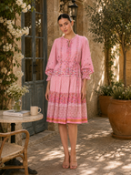 Lavinia Dress - Pink