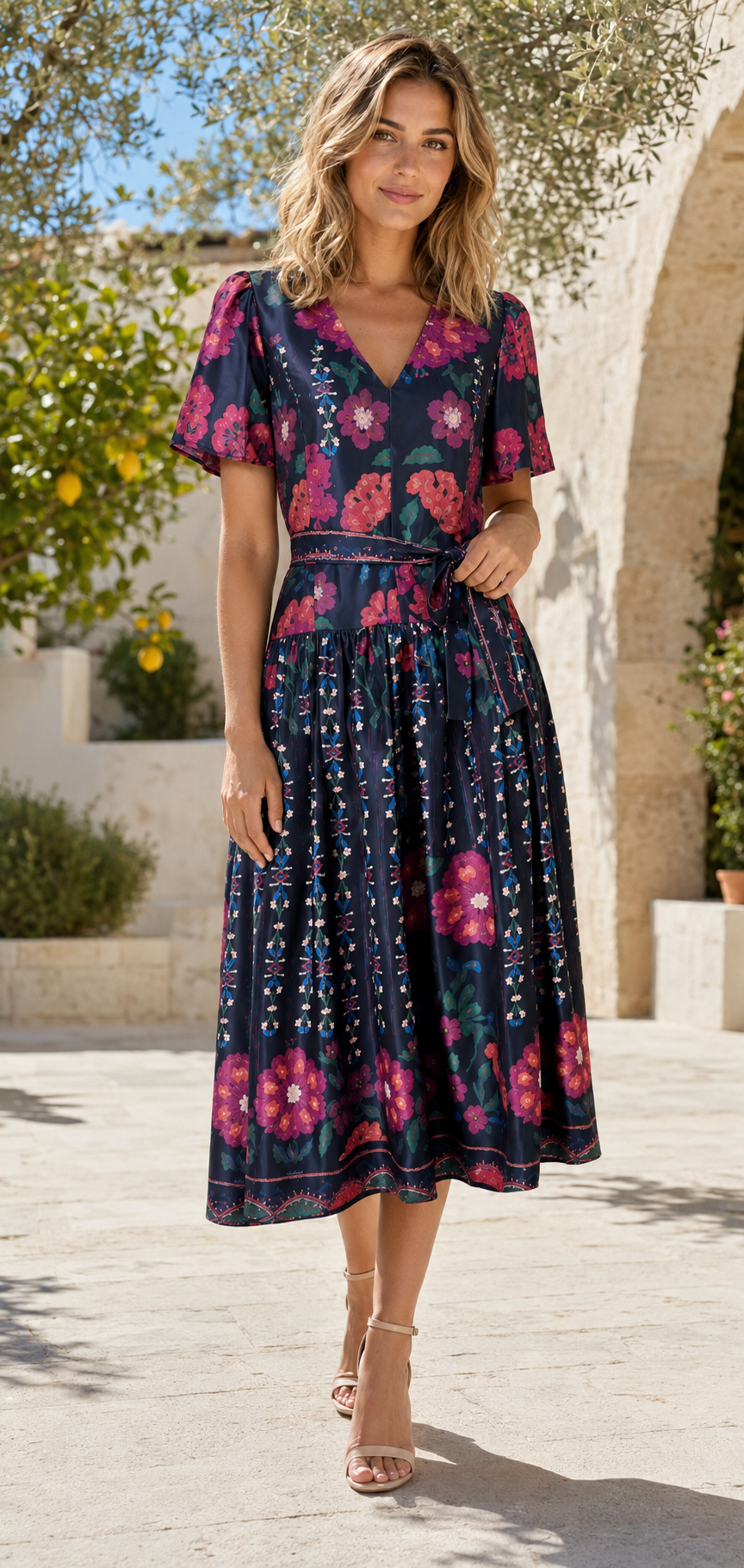Midnight Bloom Dress