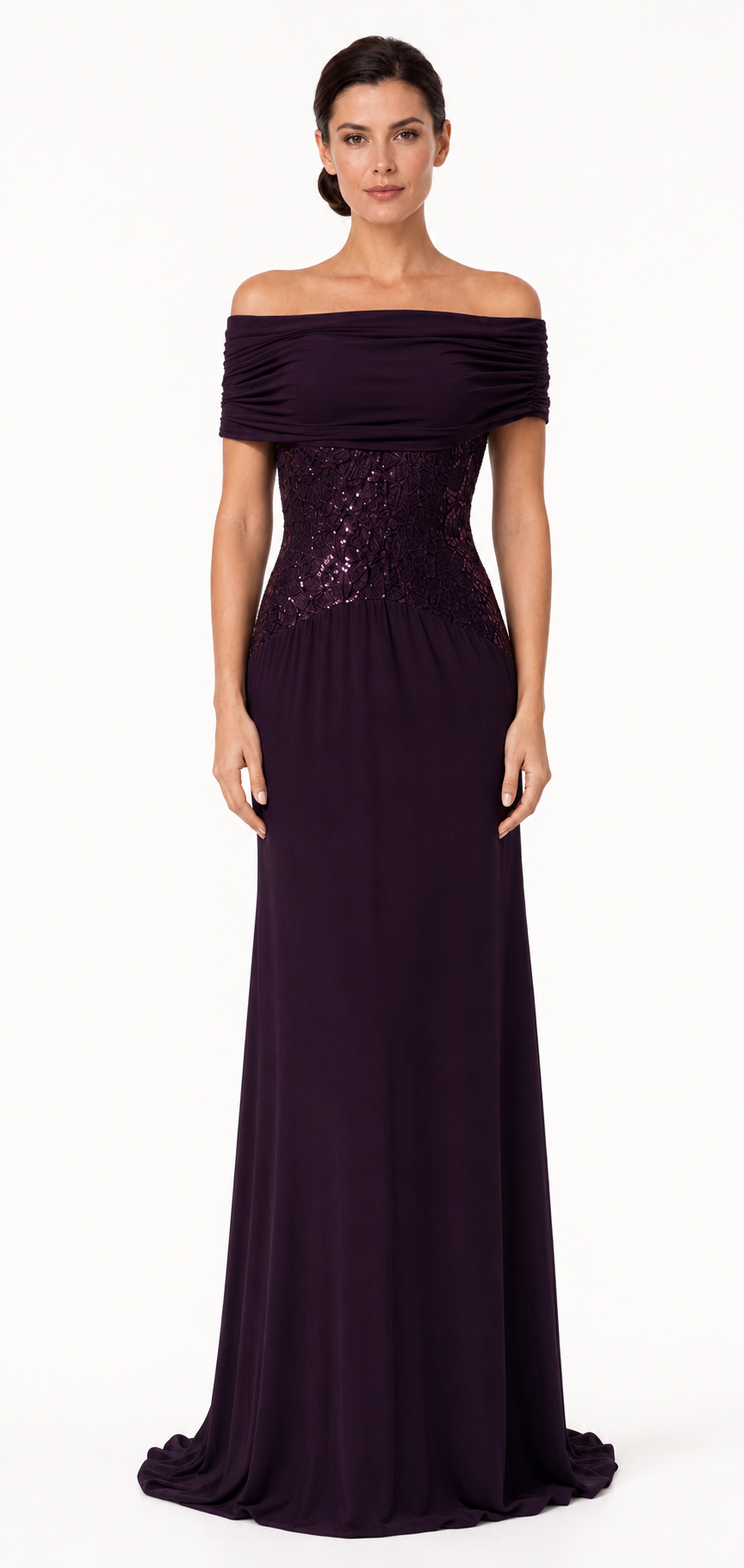Oriana Dress - Burgundy