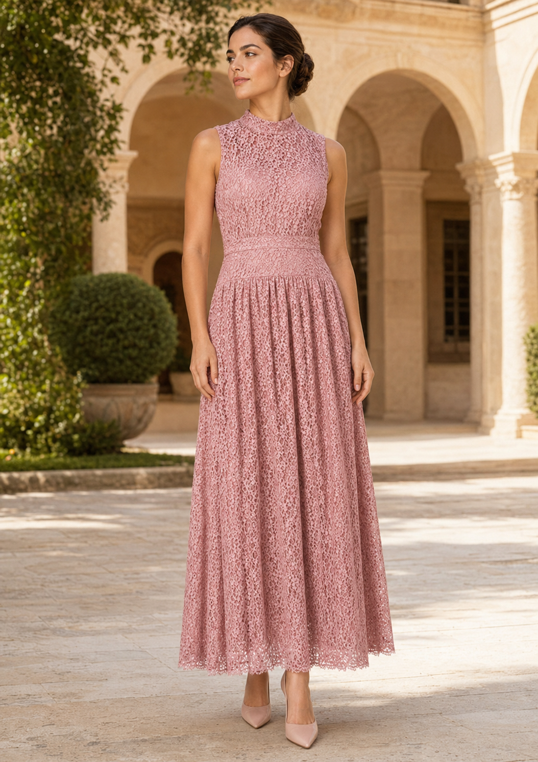 Lorena Dress - Pink