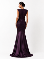 Camellia Dress - Burgundy