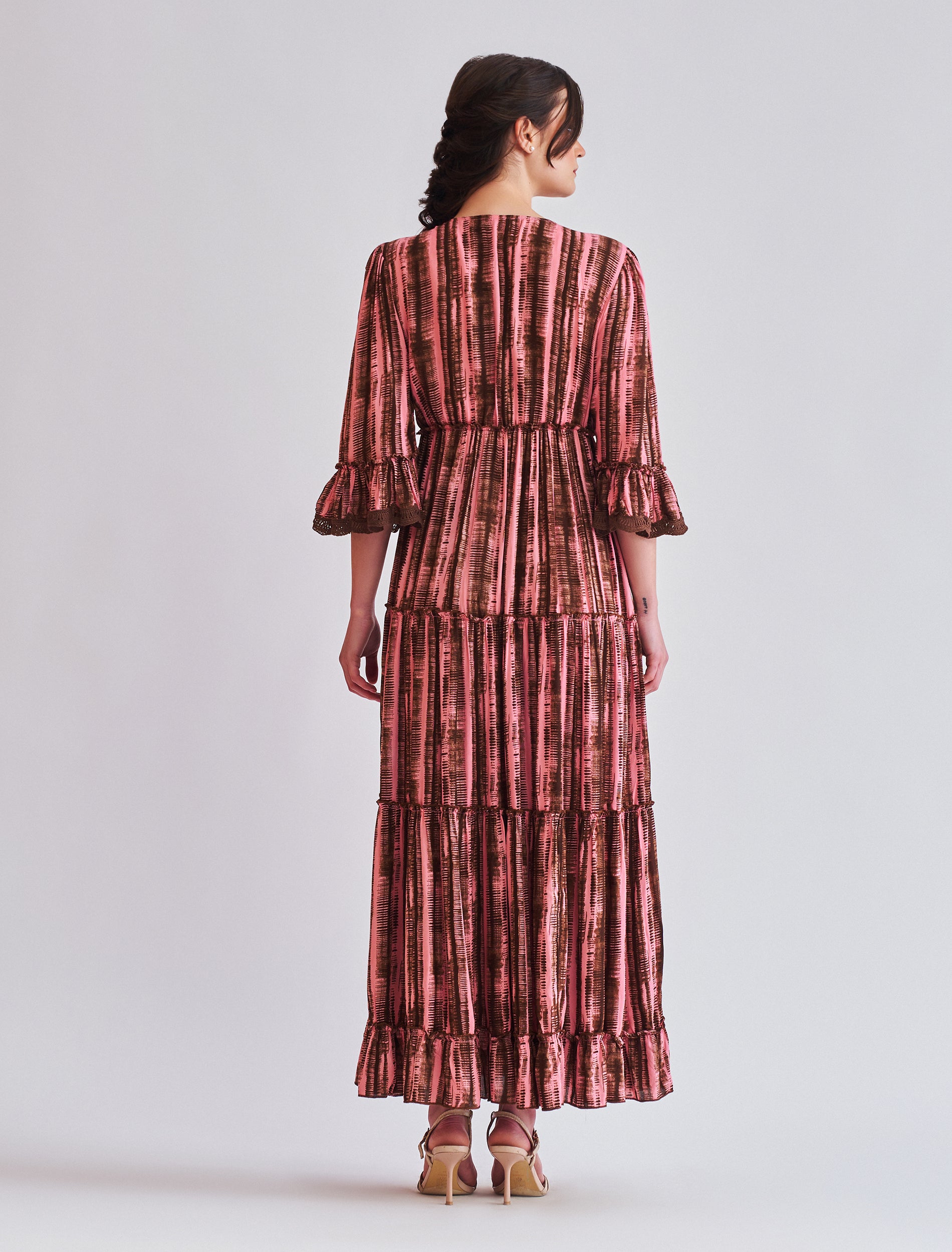 فستان اوفيليا زهري