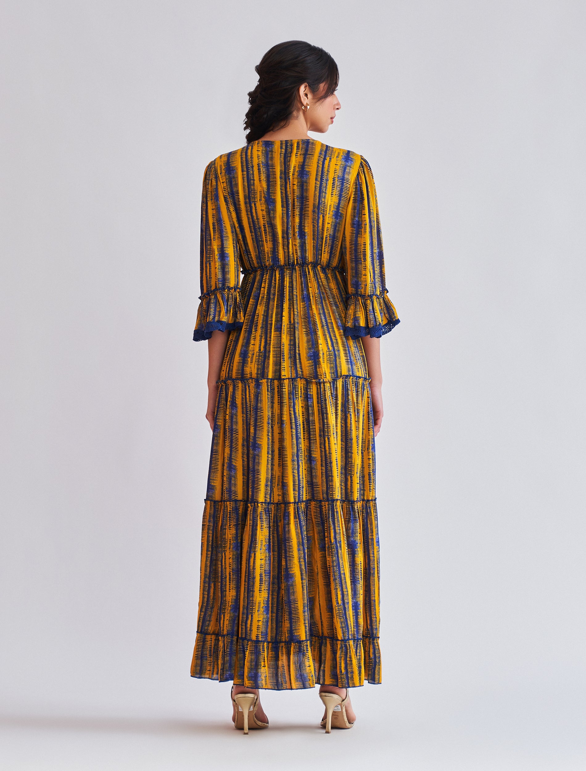 فستان اوفيليا زهري