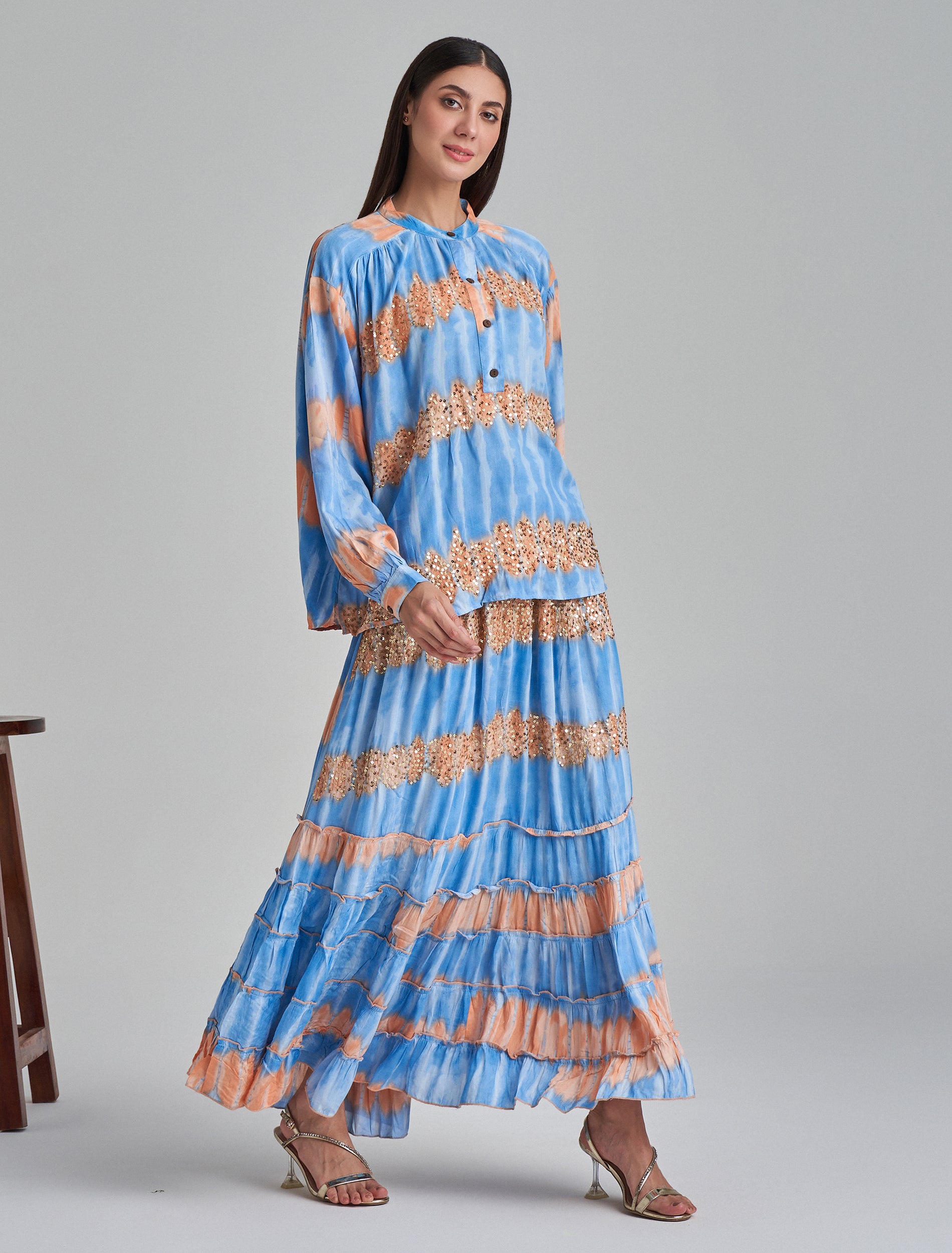 W41 blouse &amp; W40 skirt (3)