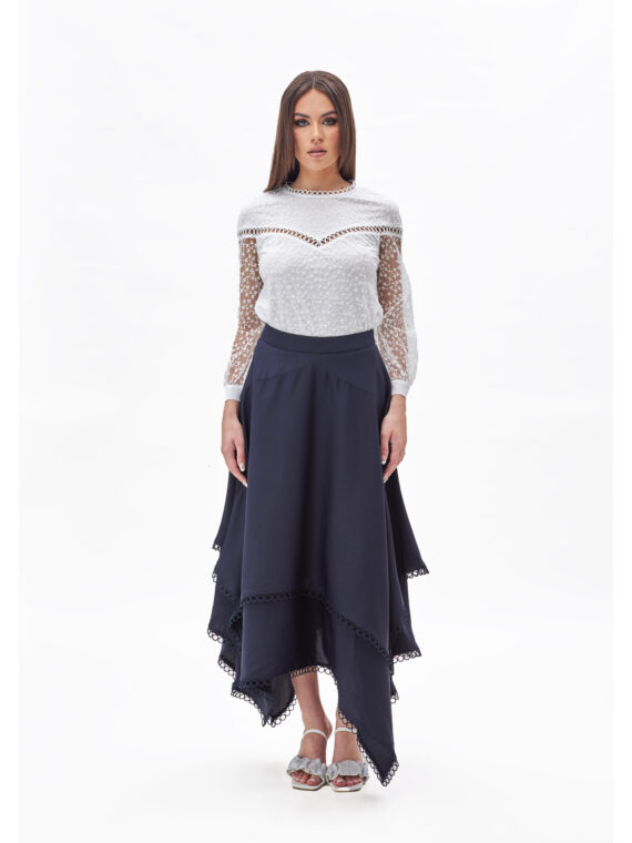 23023 white top & 23024 blue skirt (2)